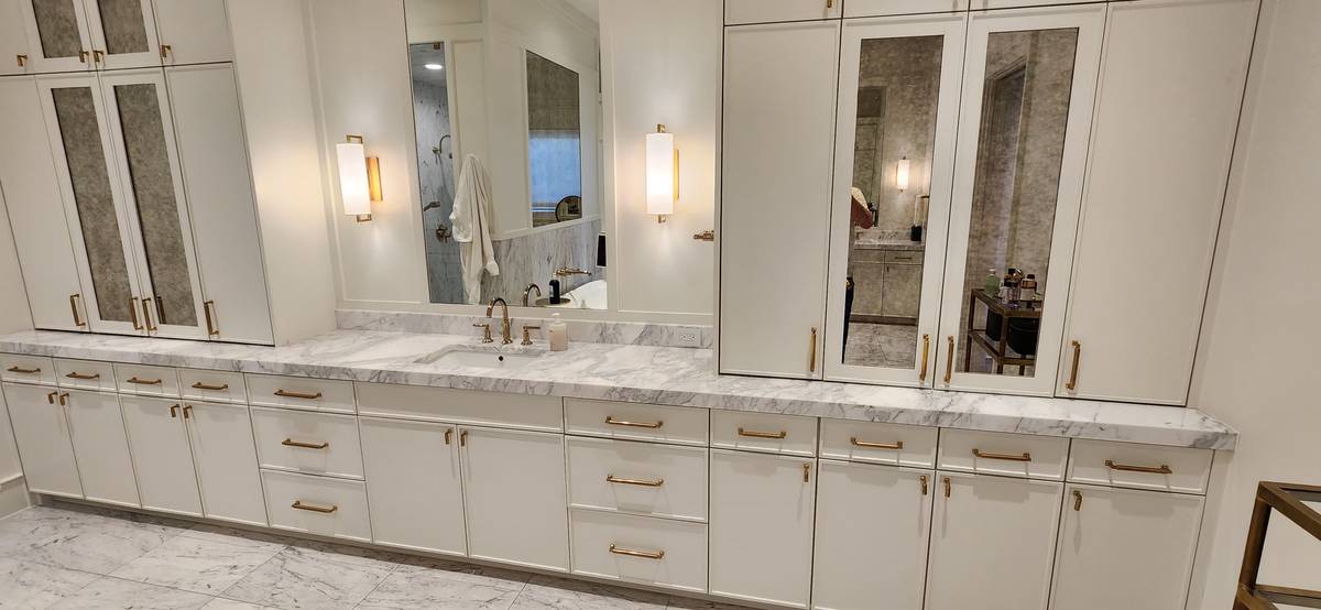 Elegant bathroom vanity